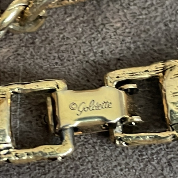 Vintage 1960 Goldette Bracelet 7.2” - Picture 8 of 8